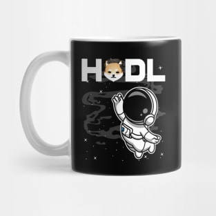 HODL Astronaut Dogelon Mars ELON Coin To The Moon Crypto Token Cryptocurrency Blockchain Wallet Birthday Gift For Men Women Kids Mug